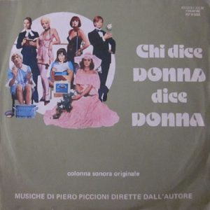 PIERO PICCIONI CHI DICE DONNA DICE DONNA